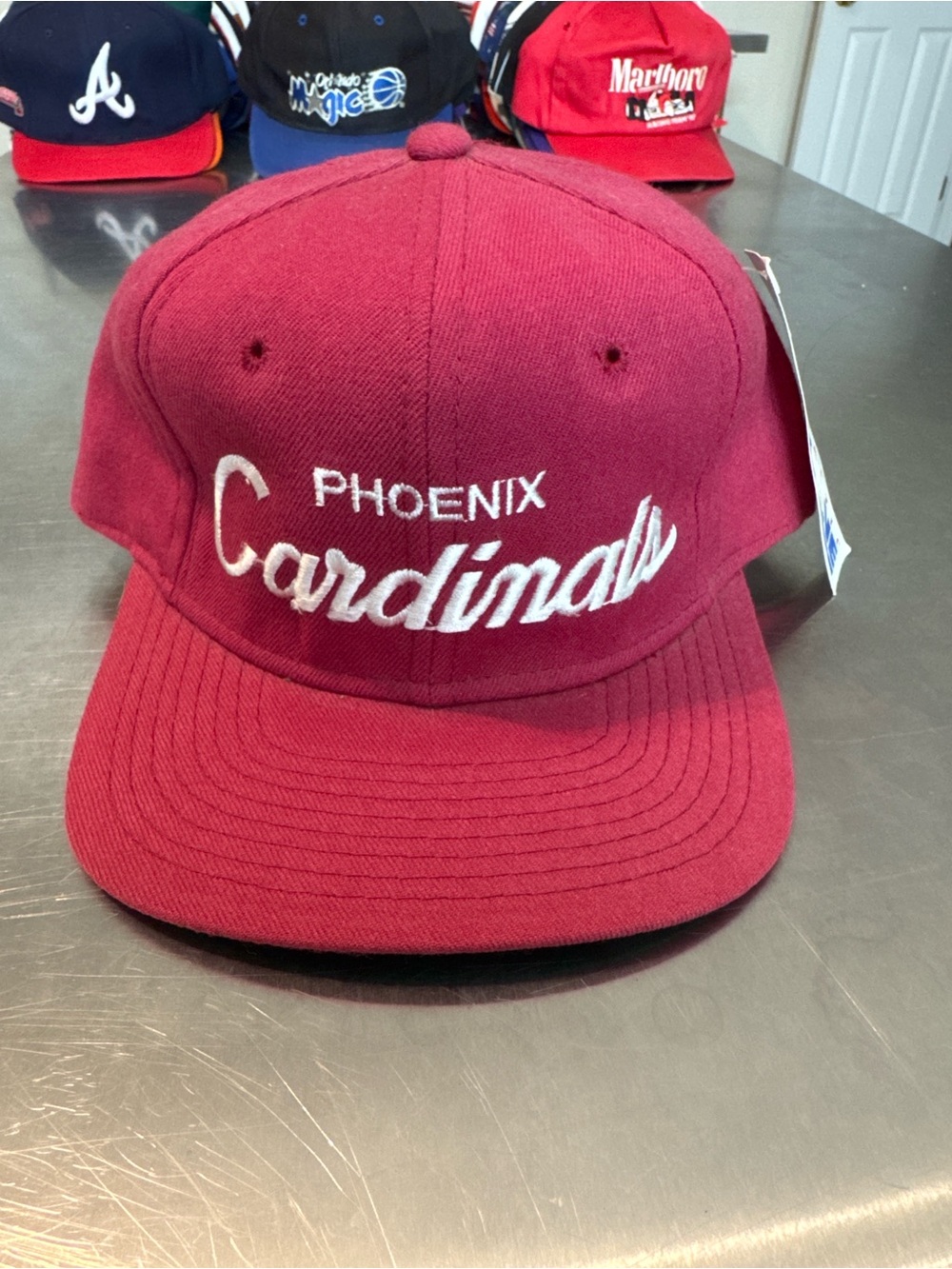 Vintage Phoenix Cardinals Sports Specialties NFL red cap